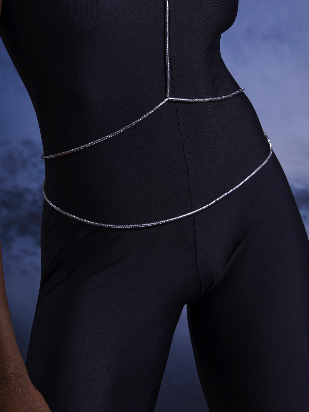 WAVE BELT - SILVER