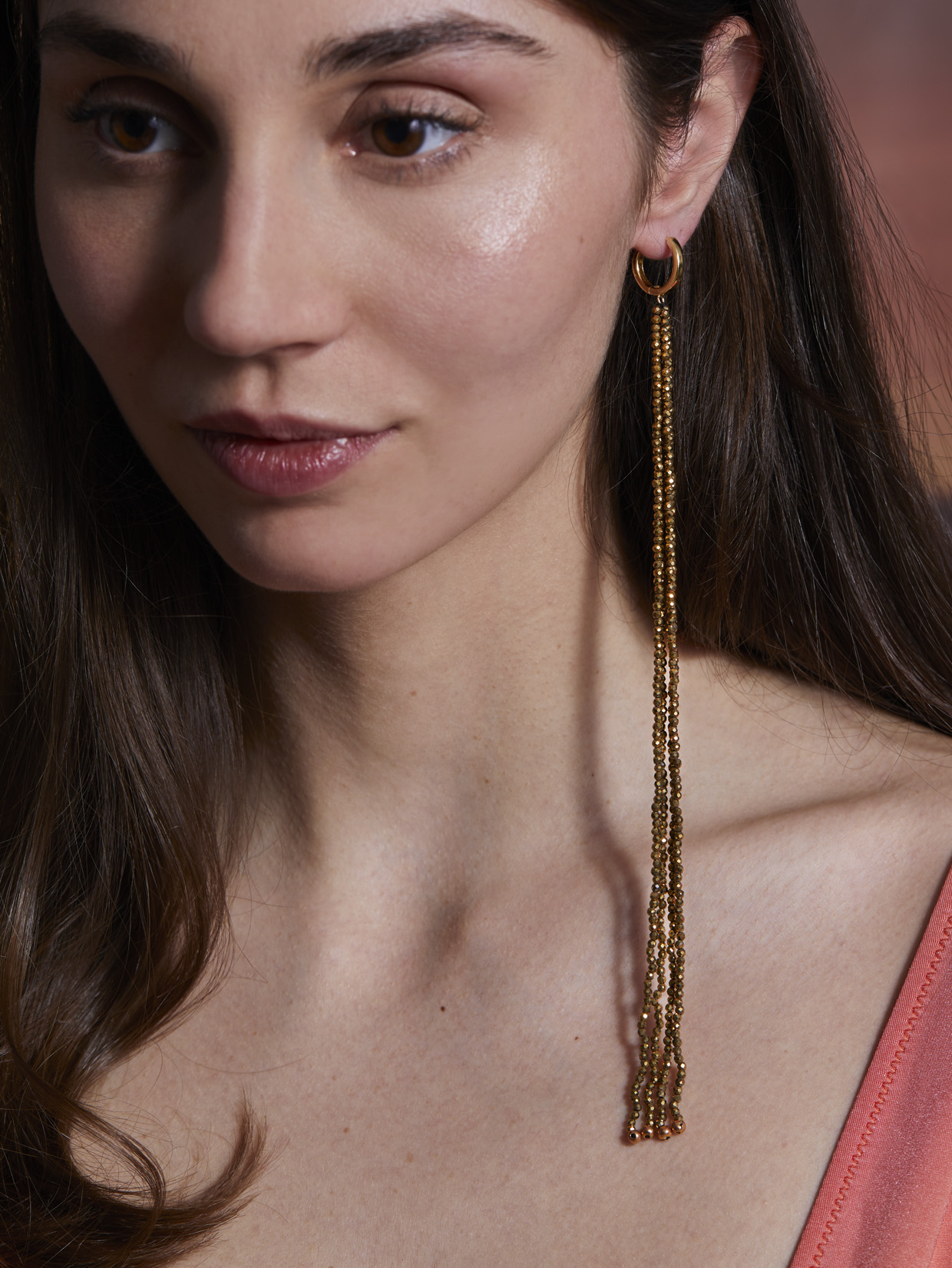 CASCADE EARRING - GOLD